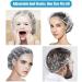 Xutong Disposable Shower Caps - 100pcs Transparent Elastic Band Caps for Home Spa Hotel & Hairdressers - International Shipping Available - Buy Online on SooperMarket.com