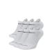 Nike Everyday Plus Cushion No Show 6-PK, White/Black, Large