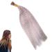 prinfantasy Feather Hair Extension for Cosplay Braided Headdress Halloween Costume Hair Accessories Decorations BZ251 GBBZ251 16 inch