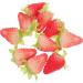 ABOOFAN 20 Pcs Simulated Strawberry Model Home Decor Fruit Artificial Strawberry Model Strawberry Ornament Simulation Strawberry Avocado Faux Strawberries Ornaments Fake Strawberries Pvc As Shownx2pcs 3.80X2.50X1.50CMx2pcs - Buy Online on SooperMarket.com