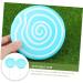 VILLFUL 2pcs Simulation Lollipop Popular Toys Lollipop Props Large Music Decor Lollipop Display Lollipop Photo Lollipop for Photo Bulk Toys Candy Cane Pool Party Wooden Ornament Oversized Blue 35X14X1CM - Buy Online on SooperMarket.com