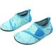 JIASUQI Kids Water Shoes Quick Dry Aqua Socks - Easy Line Blue | Beach & Pool 3.5/4.5 UK - Buy Online on SooperMarket.com