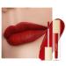 Oulac Matte Liquid Red Lipstick for Women  Long Lasting Deep Red Lip Gloss Waterproof  Non-Stick Cup  Extra-Pigmented Lip Tint Stain with Vitamin E & Rose Oil  Vegan  Cruelty-Free  M01  M01 Kiss me now (Deep retro red)