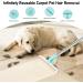 Portable Self-Cleaning Foot Remover for Pets | Lint Brush for Dog & Cat Hair | Reusable Carpet Cleaner - Buy Online on SooperMarket.com