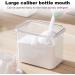 1100ml Laundry Detergent Dispenser Large Capacity Liquid Detergent Dispenser with Measuring Cup Washing Powder Container - Buy Online on SooperMarket.com