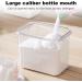 1100ml Laundry Detergent Dispenser Large Capacity Liquid Detergent Dispenser with Measuring Cup Washing Powder Container - Buy Online on SooperMarket.com