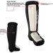 Twister Elastic Cloth Shin Guards - Blue/White (Large/X-Large) - Ideal for Boxing, Kickboxing, MMA, and More - Buy Online on SooperMarket.com