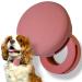 moosh Silicone Airtag Holder for Dogs and Cats | Perfect for Pet Trackers | Safe & Stylish Champagne Pink