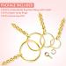 Shynek 360PCS Gold Keychain Rings with Jump Rings and Screw Eye Pins - Perfect for Resin Crafts and Jewelry Making - Buy Online on SooperMarket.com