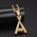 Baseball Necklace | Stainless Steel Pendant | Sports Jewelry for Men and Women - Buy Online on SooperMarket.com