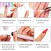 Silk Fiberglass Nail Extension Kit - 6 Shapes DIY Nail Tips Set for UV Gel Nails - Home Salon Tool - Buy Online on SooperMarket.com
