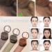 Hairline Powder Hair Shadow Powder Dark Gray Hair Root Dye Shadow Cover Instantly Windproof Sweatproof Hair Touch-Up for Thin Hair Grey Hairline Quick Cover Unisex (Light Brown) - Buy Online on SooperMarket.com