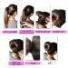3-Piece Dutt Pillow Hair Knot Rollers - Magical Foam Hair Donut Accessories for Women | DIY Ponytail Holders in Multicolors - Buy Online on SooperMarket.com