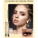 Go Ho Brown Highlighter Eyeshadow Stick - Cream-to-Powder Eye Brightener Crayon Pen - Shimmer Brown 03 - Buy Online on SooperMarket.com