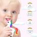 HAOBAOBEI Infant Unicorn Teether Toy - Natural Organic Silicone Teething Toy for Infants and Toddlers - Freezer Safe - White (1 Pack) - Buy Online on SooperMarket.com