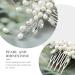 Easedaily Silver Rhinestone Bridal Hair Comb - Wedding Hair Accessory for Women - Buy Online on SooperMarket.com
