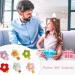 Shop Dhweku 12pc Baby Hair Clips - Cute Plush Flower Hairpins & Accessories for Baby Girls - Buy Online on SooperMarket.com