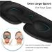 PrettyCare 3D Contoured Sleep Mask - Blockout Light Eye Cover with Earplugs and Travel Bag - Gray Night Eyeshade - Buy Online on SooperMarket.com
