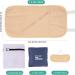 Oil Pack Wrap Kit with Zipper Reusable Organic Oil Wrap with Adjustable Strap Leakproof Oil Pack Compress Soft Oil Neck Pack Portable for Waist Neck Thyroid Liver Detox - Buy Online on SooperMarket.com