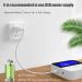 WiFi Hygrometer Thermometer with External Probe - Wireless Digital Monitor for Home, Greenhouse, Fish Tank & Refrigerator - Tuya App Compatible - Real-time Sync & Backlight LCD - Buy Online on SooperMarket.com