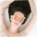 Healeved Ice Butterfly Eye Mask - Silk Gel Sleep Mask for Cooling and Comfort - Orange - Buy Online on SooperMarket.com