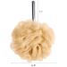 6 Pcs Bath Loofah Shower Sponge Pouf Body Scrubber Exfoliator - White Blue Gold - Buy Online on SooperMarket.com