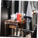 Angoily 5-Set Hairdressing Storage Containers - Automatic Trash Can for Shaving | Red Razor Case for Salons & Home Use - Buy Online on SooperMarket.com