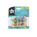 Tommee Tippee Fun Style Pacifiers 0-6m - BPA-Free Silicone - 4 Pack - Buy Online on SooperMarket.com