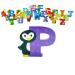 Wooden Letters by Orange Tree Toys Letter P for Penguin - Alphabet Animal Letters for Personalised Baby Name Toy Box Door Wall Decorations - Animals Nursery Decor Boys Girls Bedroom Accessories