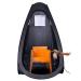 AW Black Portable Spray Tanning Tent Pop Up Booth | Sunless Waterproof with Clear Window & Carry Bag | 49x45x84 - Perfect for Makeup & Painting - Buy Online on SooperMarket.com