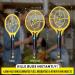 ZAP IT Rechargeable Bug Zapper Racket 4000 Volt - USB Charging Cable - 2 Pack - Large Yellow - Buy Online on SooperMarket.com