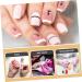 STAHAD 5Pcs manicure tool line Stripping decorate nail line nail polish pattern nail glue adhesive tape Stripe tape nail Masking Line Nail Art tape roll major nail Glue Tape - Buy Online on SooperMarket.com