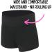 Dancina Girls Gymnastics Shorts - Classic & Metallic Ice Dance Wear | Size 12, Solid Black - Buy Online on SooperMarket.com