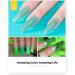 BURANO Poly Extension Gel Nail Kit - 6 Colors Builder Set for DIY Nail Art - Green Poly Nail Gel Kit for Beginners & Professionals - Buy Online on SooperMarket.com