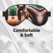 SSIMOO Two Horses Soft Sleep Eye Mask - Breathable Travel Eye Patch for Women Perfect for Relaxation Black - Buy Online on SooperMarket.com