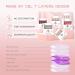 Medium Long Square Pink White Gradient Press on Nails | Full Cover Fake Nails for DIY Manicure | Christmas Nail Art Tips - Buy Online on SooperMarket.com