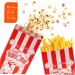 MAGICLULU 200 Pcs Packing Bag Candy Bags Popcorn Containers Paper Treats Bolsitas Popcorn Favor Bags Popcorn Bags for Party Birthday Party Favors Coated Paper Micro-wave Oven Marshmallow - Buy Online on SooperMarket.com