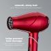 INFINITIPRO BY CONAIR Travel Hair Dryer 1875W Compact Foldable & Perfect for International Travel | Red 2 Piece Set - Buy Online on SooperMarket.com