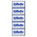 50 Silver Blue Double Edge Razor Blades - Stainless Steel Made in Russia | International Shipping Available - Buy Online on SooperMarket.com