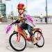 Girls Bike Bell and Streamers - Flower Design Bell with 2 Pack Streamers for Children's Bicycle Accessories - Buy Online on SooperMarket.com