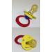 Sunnybaby Cherry Latex Pacifier for Boys - Small 0-6 Months | Pack of 10 | International Shipping Available - Buy Online on SooperMarket.com