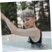 Healeved 2pcs Double-layer Satin-lined Shower Caps for Women - Peva Lining, Hair Drying Turban, Bathing Cap - Buy Online on SooperMarket.com