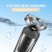 TEMKIN Electric Shaver for Men | 3-in-1 Waterproof Razor USB Rechargeable Rotary Blade & Nose Hair Trimmer | Blue Color - Buy Online on SooperMarket.com