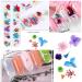 Dried Flowers for Resin Nail Art - 108 Pcs in 62 Colors - 3D Dry Flowers for Nails - Real Natural Flower Nail Art Decoration Supplies - Buy Online on SooperMarket.com