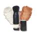 Face Body and Hair Highlighters (6 EMPTY and REFILLABLE Pump Brush) 1 Ounce (Pack of 1) EMPTY 1