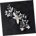 FOYTOKI Handmade Crystal Tiara Bridal Hair Comb Wedding Hair Accessories for Brides Wedding Hair Comb for Brides Bride Headpieces for Wedding Bridal Rhinestone Headpieces Bridal Headdress - Buy Online on SooperMarket.com