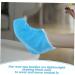 PLAFOPE 1 Pair Waxed Cotton Footmuffs Paraffin Wax Spa Foot Covers Wax Warming Covers Foot Spa Wrapping Cover Wax Booties Paraffin Bath Bags Foot Spa Booties Paraffin Foot Covers Polyester 26.50X19.00X1.00CM Blue - Buy Online on SooperMarket.com
