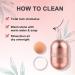 DRESSE Oil-Absorbing Volcanic Face Roller for On-the-Go Mini Massage - Reusable Facial Skincare Tool - Buy Online on SooperMarket.com
