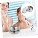 Beavorty 2-Pack Razor Cup Bowl - Men's Shaving Foam Container with Steel Lid | Durable Hairdresser Accessories | 11x5.5cm | Silver - Buy Online on SooperMarket.com