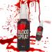 Fake Blood Spray Halloween Fake Blood Washable Realistic Special Effects Zombie Vampire Costume Makeup & Dress Up SFX Makeup Fake Liquid Blood Splatter for Clothes 1p